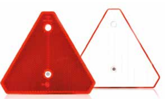 UCGEN REFLEKTOR VIDALI 125 x 150mm KIRMIZI WAS